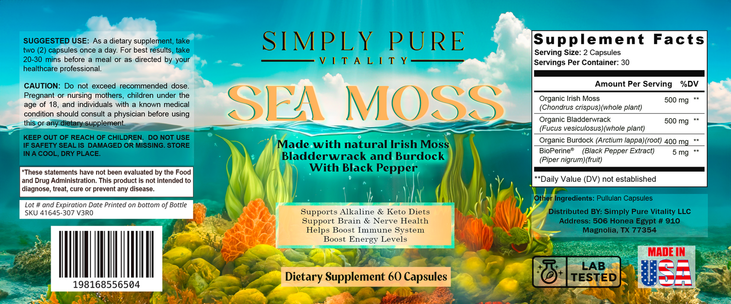 Sea Moss - Digestive Support